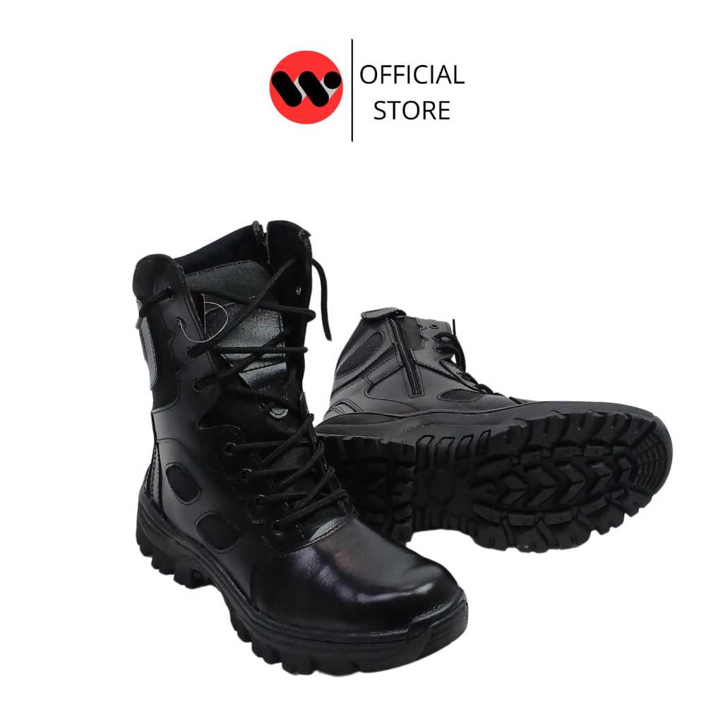 Sepatu PDL Terbaru Boots Tactical Predator Black Sepatu Tactical Original 8inch