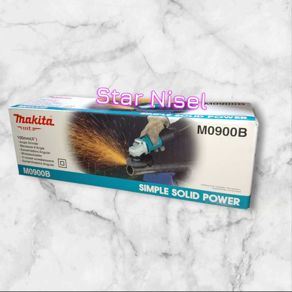 Power MAKITA Gerinda Listrik 4 Inci M0900B Original