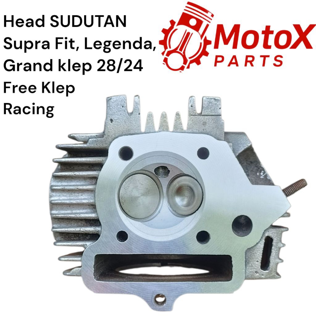 HEAD/KOP SUDUTAN 28/24 UNTUK GRAND, SUPRA FIT, SUPRA X LAMA, LEGENDA FREE KLEP