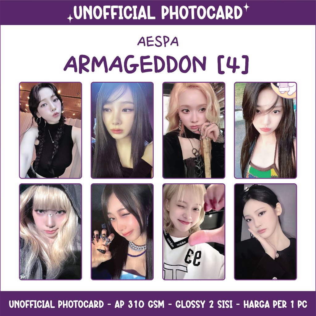 AESPA - ARMAGEDDON 04 - UNOFFICIAL PC