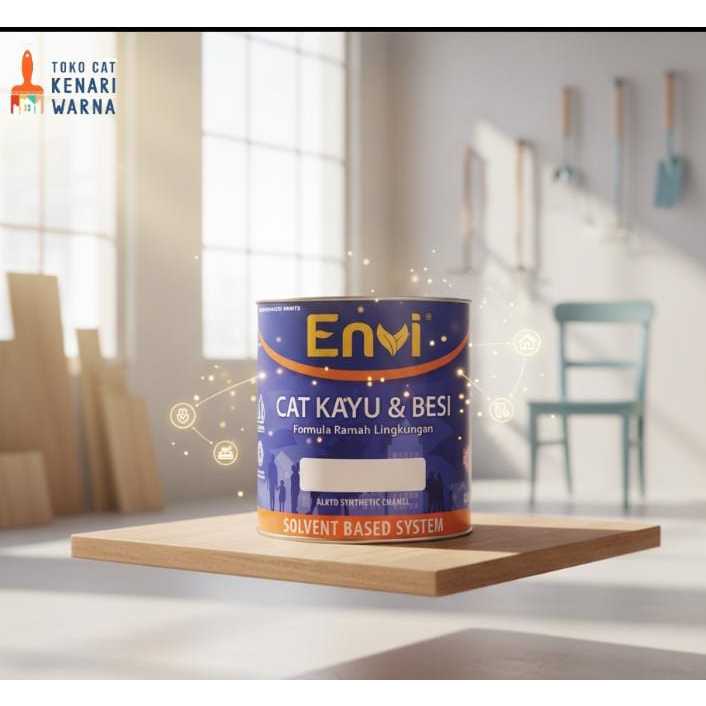 Cat Envi Kayu & Besi 1 lt