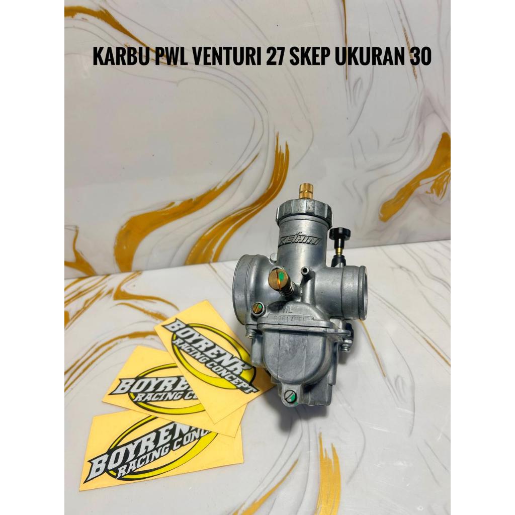 KARBU KARBURATOR NINJA PWL REAMER SKEP 30 VENTURI 27- BOYRENK RACING CONCEPT