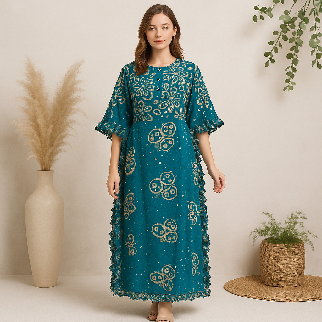 Daster Wanita Jodha Kancing / Daster Jodha Merk Arfis
