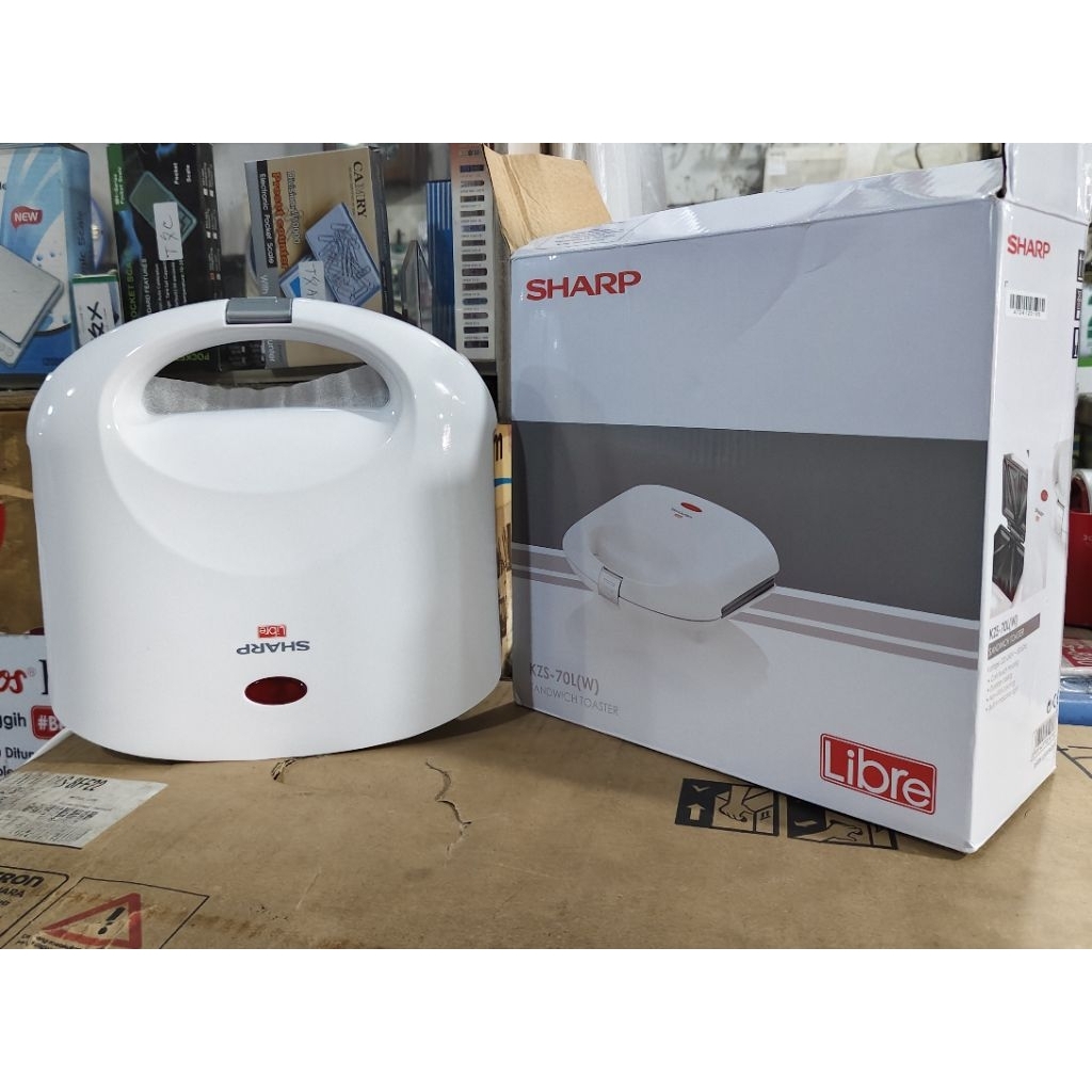 Toaster roti SHARP Libre pemanggang roti segitiga