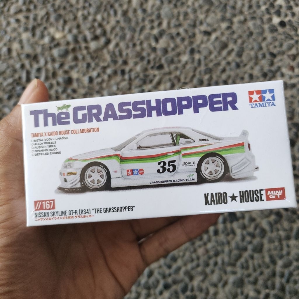 KAIDO HOUSE R34 GRASSHOPPER TAMIYA (SEGEL)