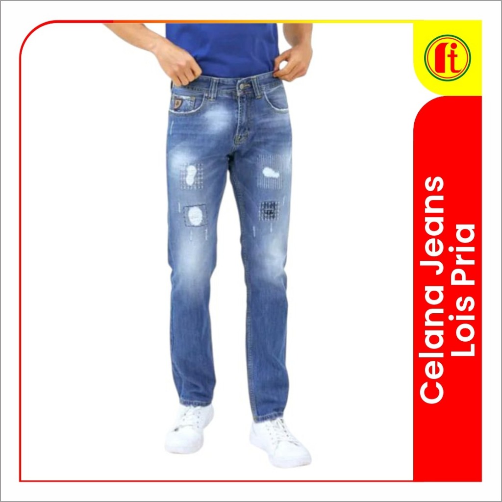 Celana Slimfit Lois Pria Dewasa - RITA