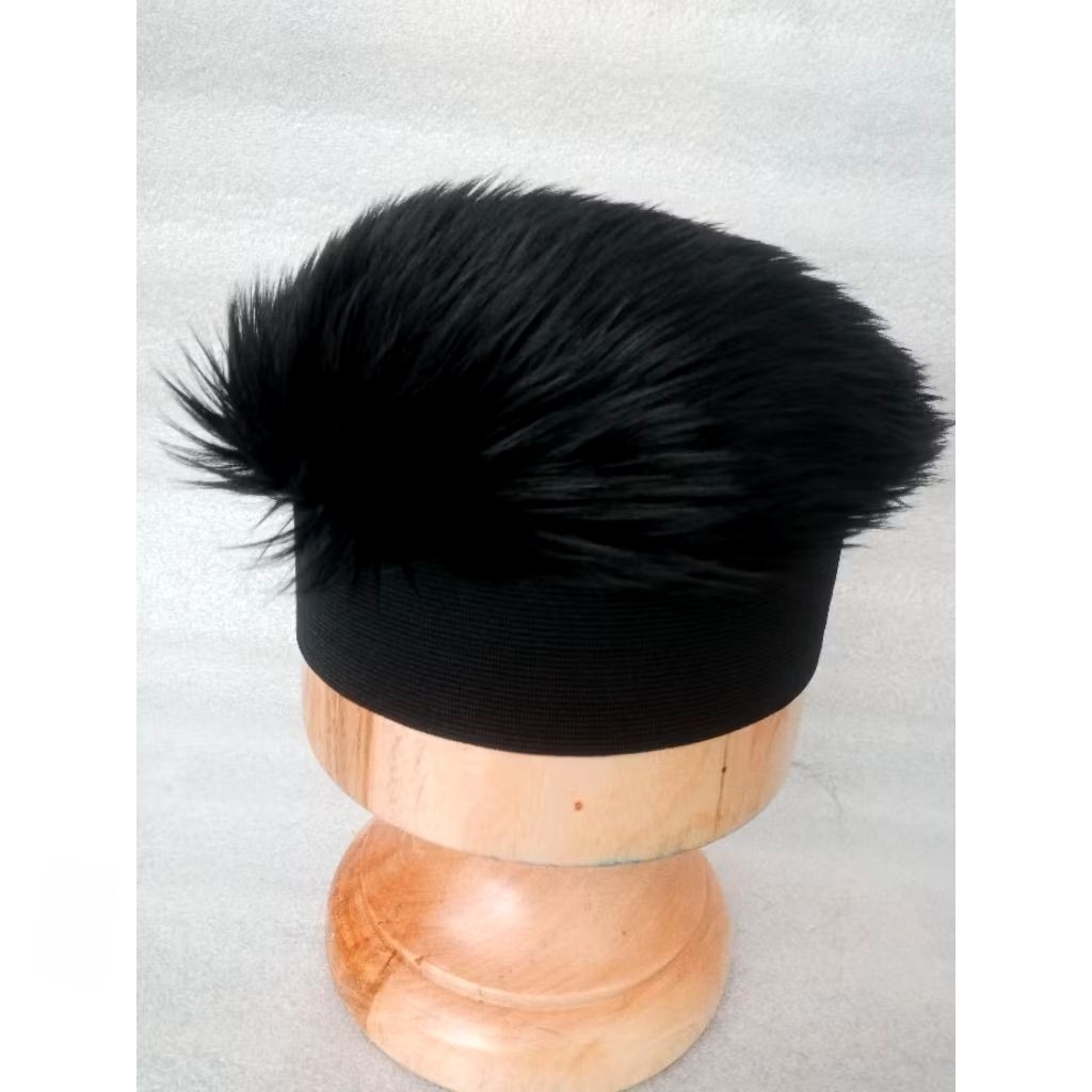 topi wig rambut palsu wig pria cosplay anime