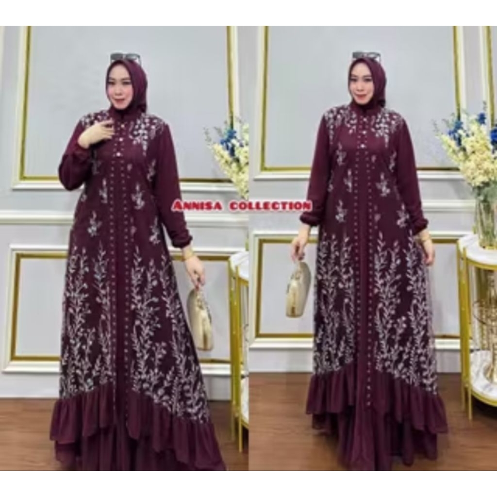 GAMIS BRUKAT/GAMIS CERUTY BABYDOLL/GAMIS BRUKAT MODEL TERBAR
