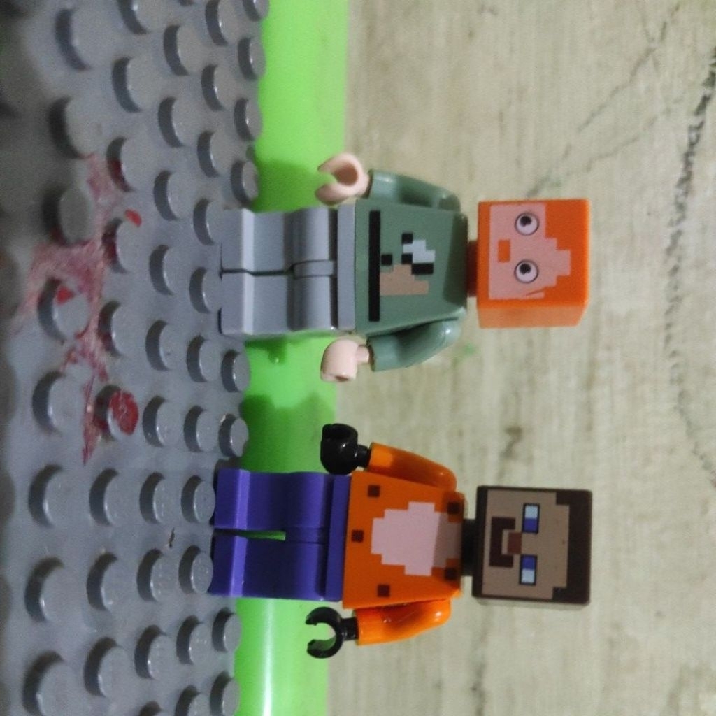 figure Minecraft alex and steve