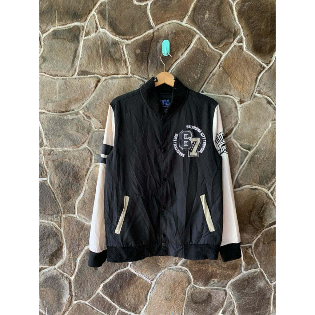 Jacket Bomber NBA Oklahoma City Black