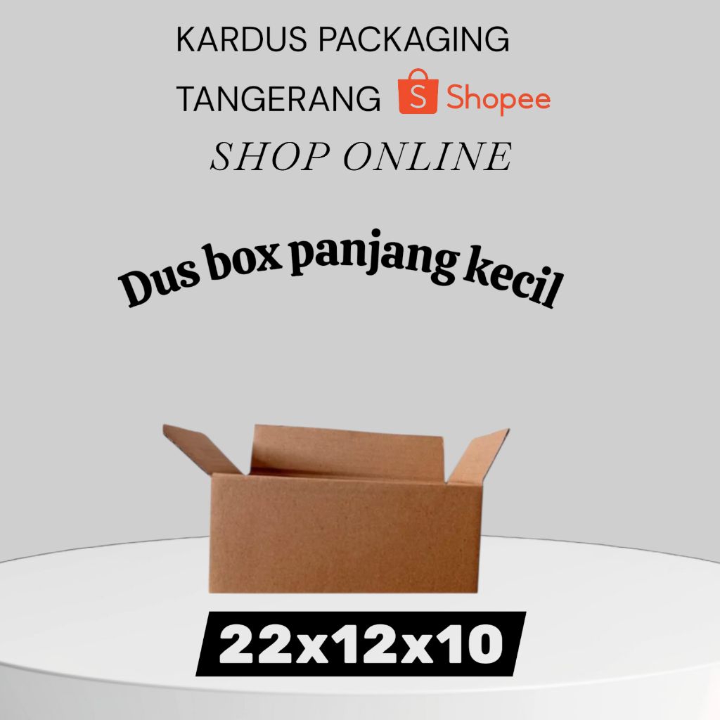 Kardus packaging 22x12x10