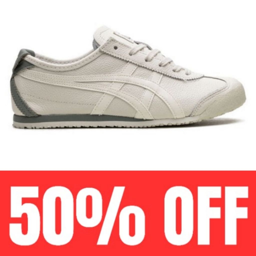 Sepatu 0nitsuka Mexico 66 White x Green