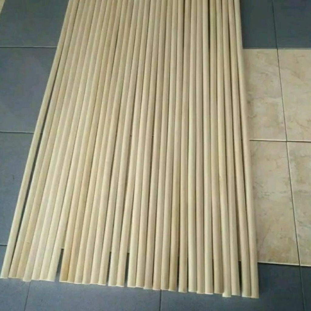 Toya Rotan kupasan 3cm Panjang 180cm Harga 1 pcs Stok Ready Banyak Ribuan pcs