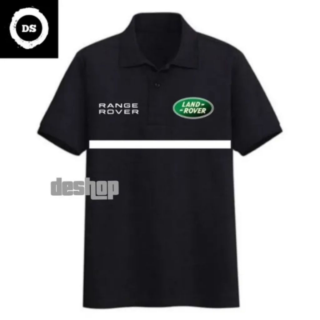 Tshirt - Polo Shirt - Kaos Polo - Kaos Kerah - Baju Kerah - Land Rover Range Rover