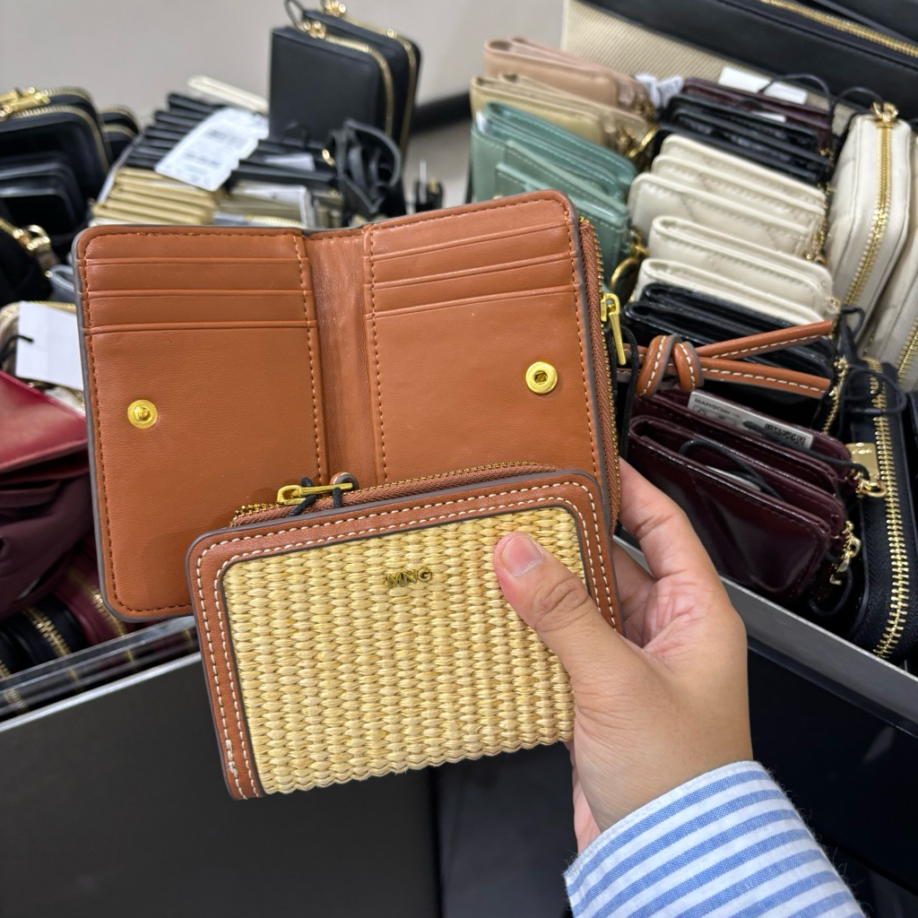 Cardholder dompet Mango lipat bifold sale