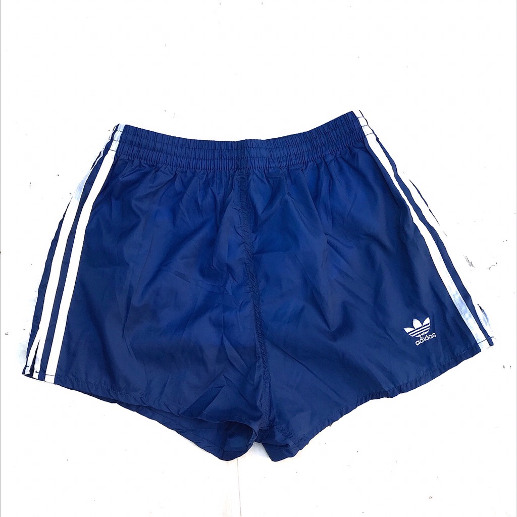 Vintage adidas Short Pants Classic Navy Blue  Classic running run jogging jogger tennis padel sport 