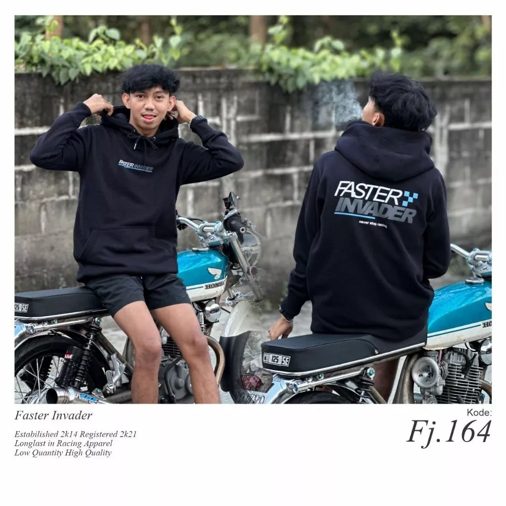 Jaket Hodie Faster Invader FJ 164