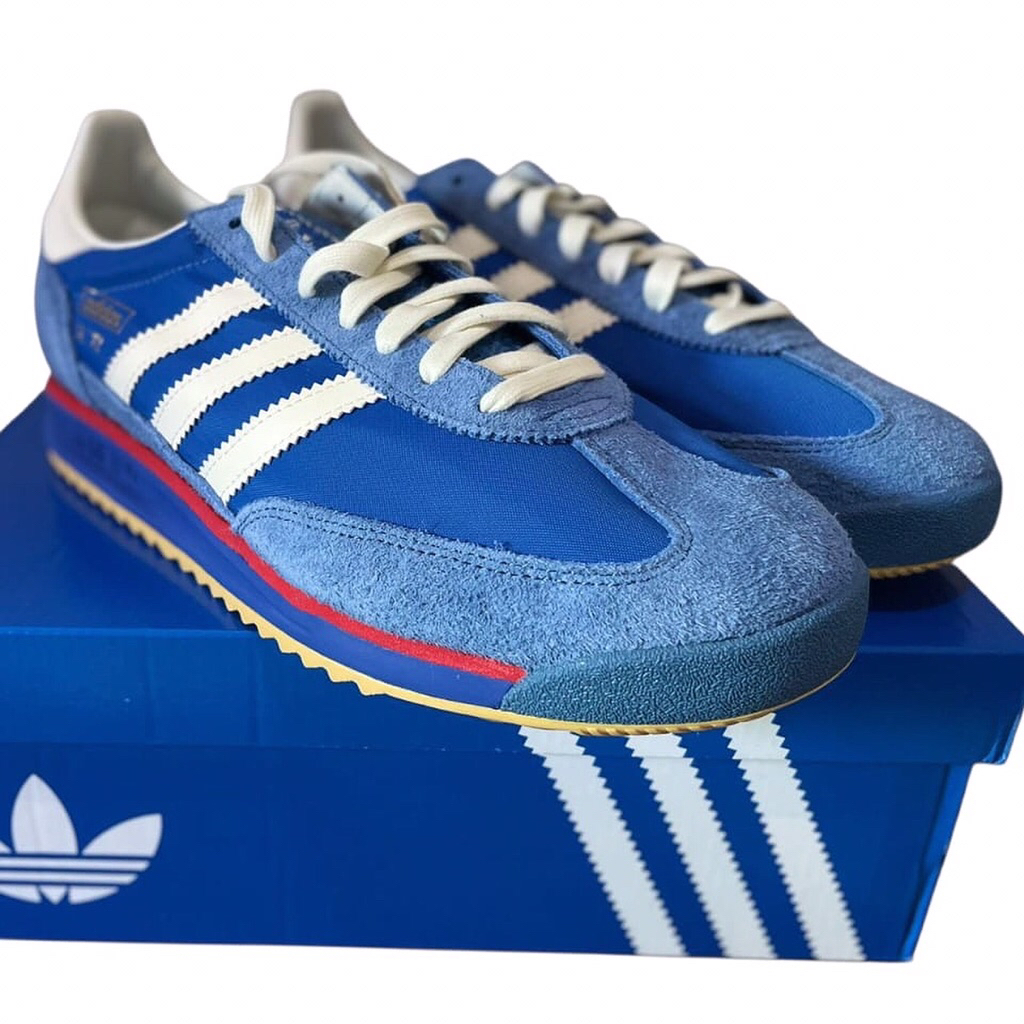 Adidas Originals Sl 72 OG Blue bird Vintage trainner Shoes Bnib Brand new in box  New Release  Size 