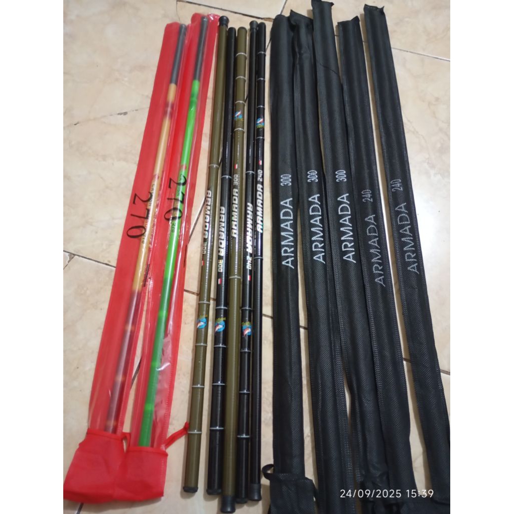 joran pancing tegek 300cm Armada