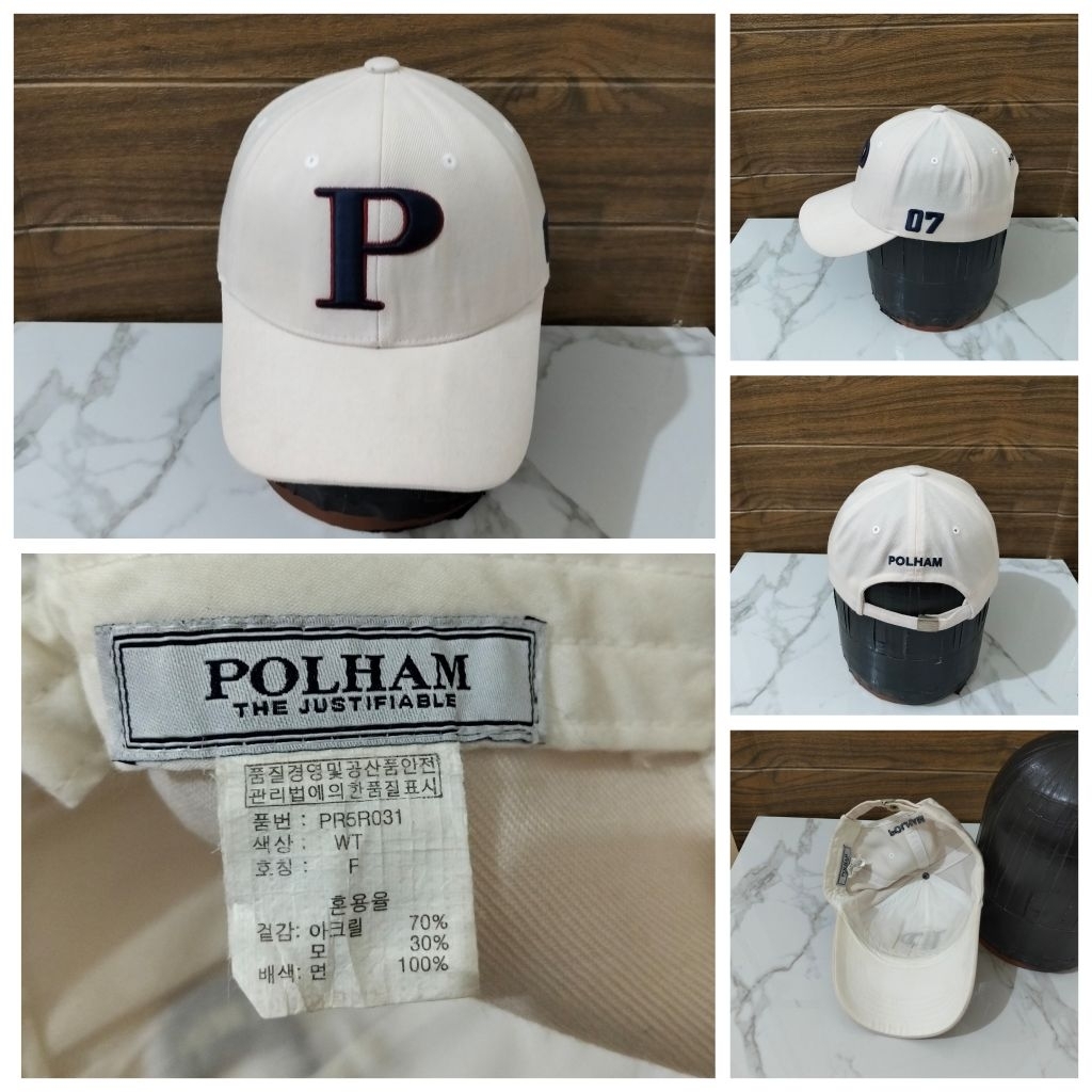 TOPI SECOND CAP POLHAM ORIGINAL