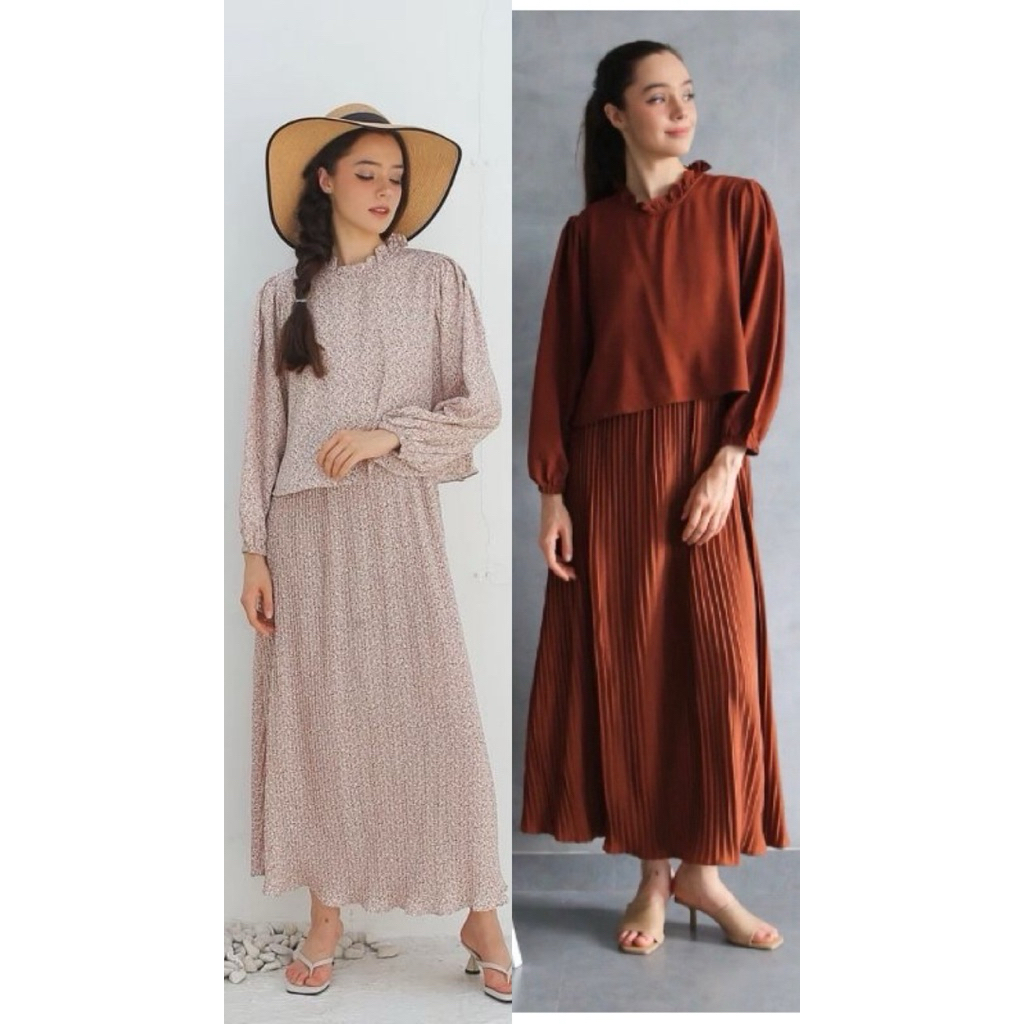 [Preloved] Ayana Dress By D'Amora Nursing Wear Size S / Dress Busui / Baju Ibu Menyesui