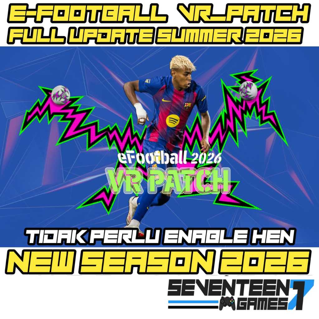 PES 2026 Vr Patch Game Ps3 Cfw Hfw hen