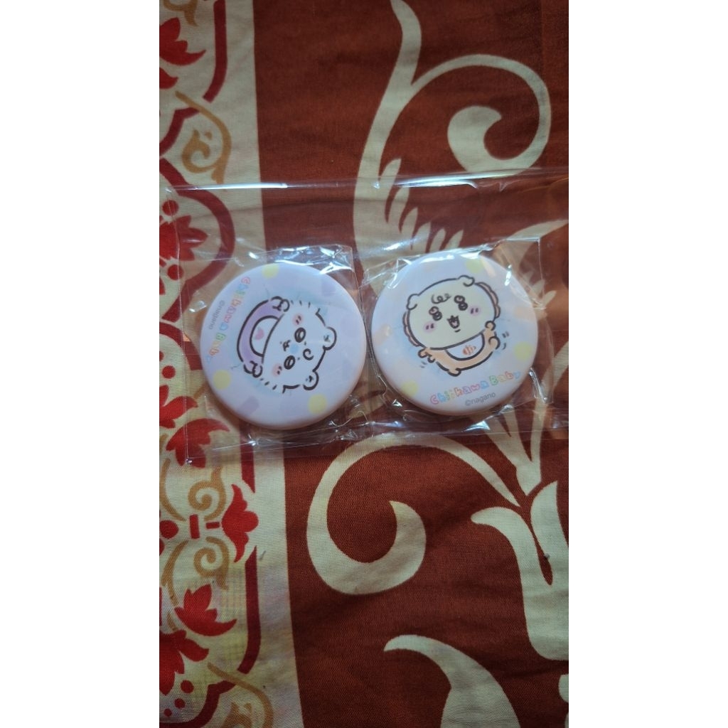 Chiikawa Baby Bagde Momonga || Shisa