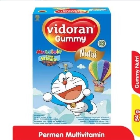 Vidoran Gummy Nutri Multivitamin Anak 54 gr