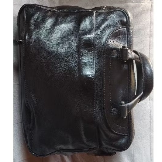 tas hitam Giorgio armani kulit murah