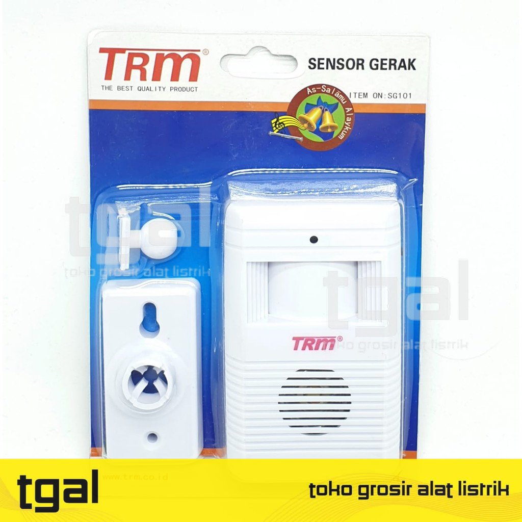 TRM SG-101 Bel Sensor Gerak Bel Pintu Bel Warung Bel Toko Otomatis