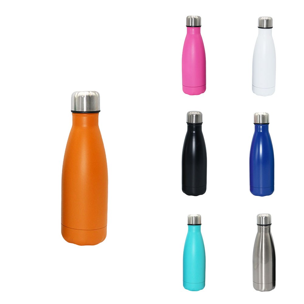 Termos berkapasitas kecil, mulut kecil, cangkir baja tahan karat, portabel, olahraga luar ruangan, k