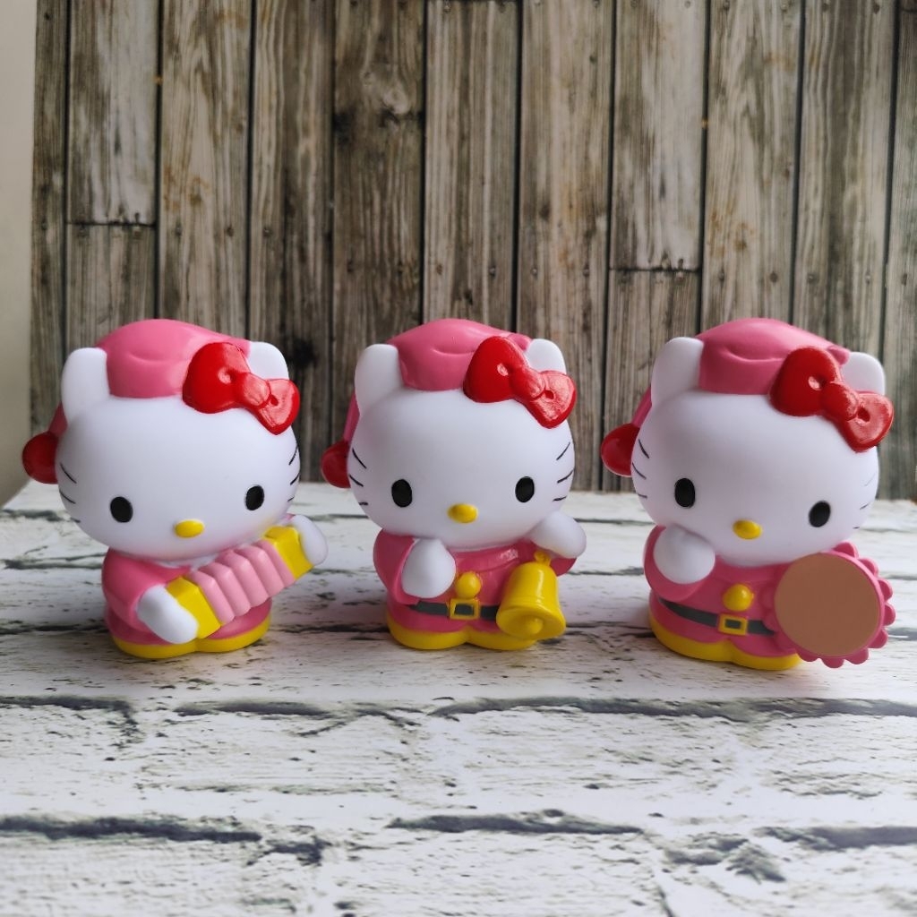 Coin Bank Hello Kitty Music / Figure Pajangan Coun Bank HK Music / Set Figure Coin Bank HK