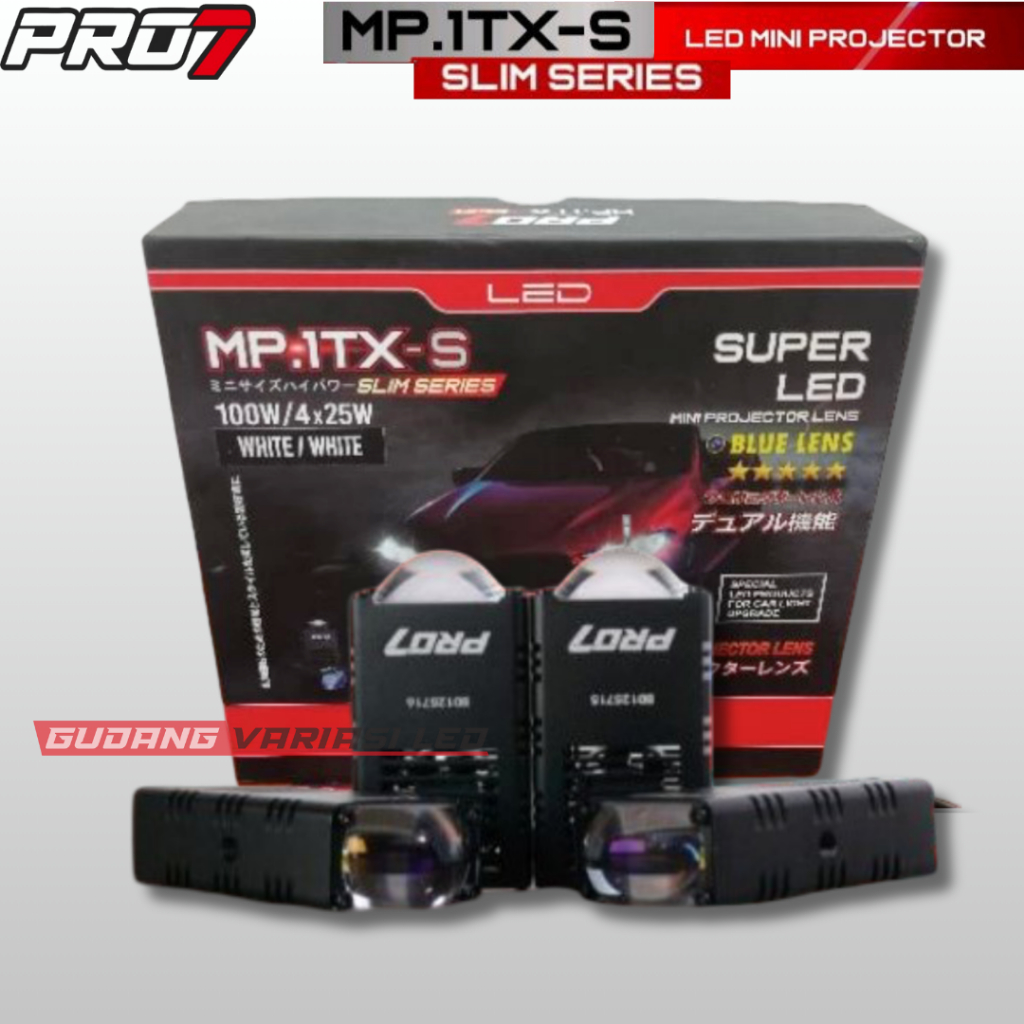 [FREE KAOS] MINI PROJECTOR PRO7 MP 1TX MP1TXS MP.1TX-S MP 1TX -S SLIM SERIES PRO7 PRO 7 100 WATT