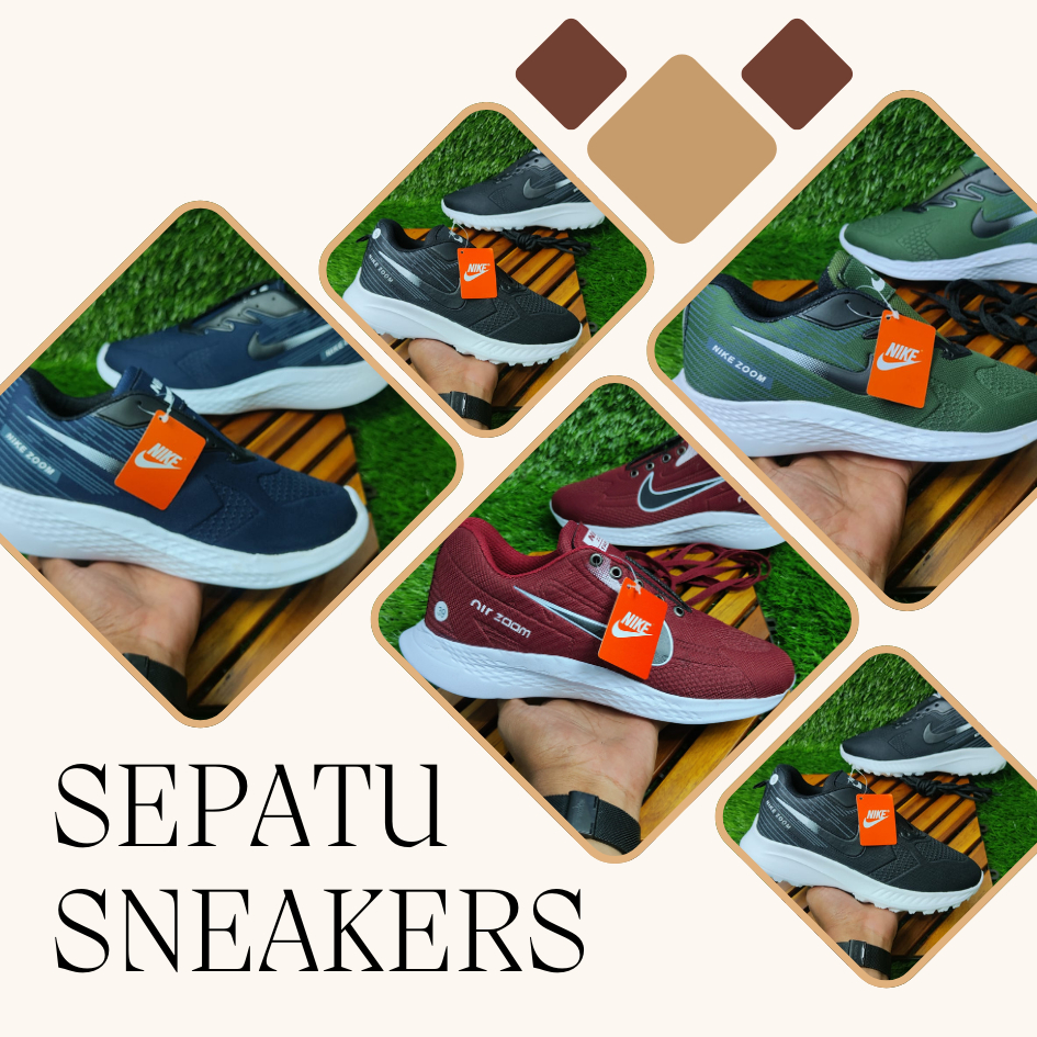 SEPATU SNEAKERS SERIES - DIS SHOES - NK22 NK23 NK34 NK37