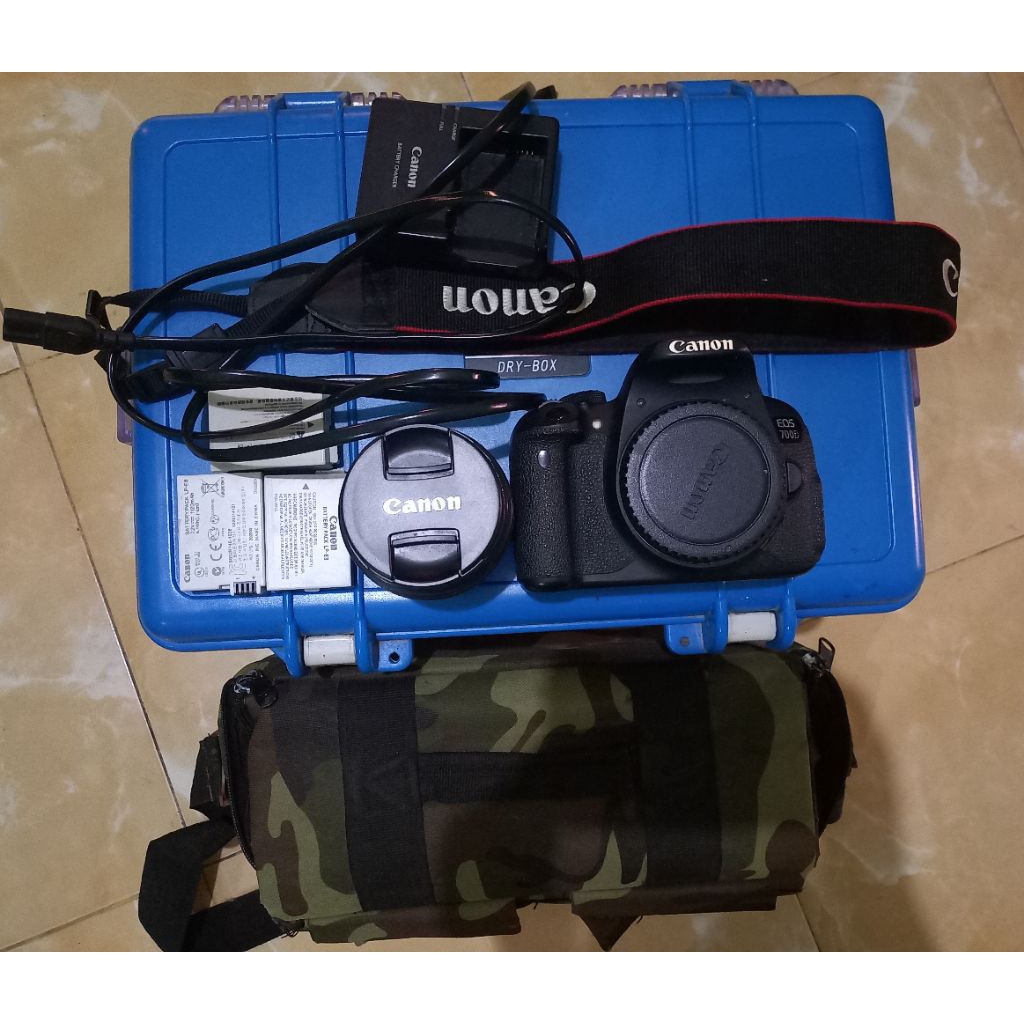 Kamera Canon 700D dan Wonderful Dry Box (Second)