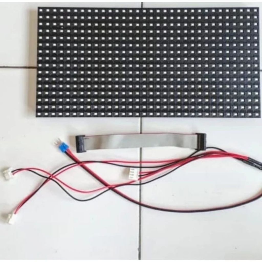 Panel P10 Running Text Merah SMD Outdoor