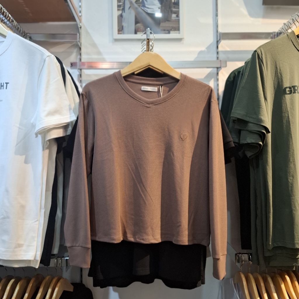 Kaos Cewek Lengan Panjang Greenlight Terbaru Original