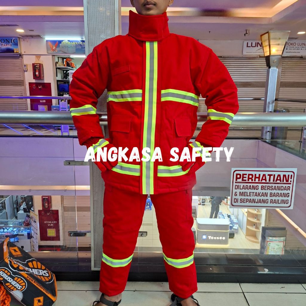 Baju Pemadam Kebakaran Nomex IIIA / Fireman Suit Nomex IIIA Berkulitas