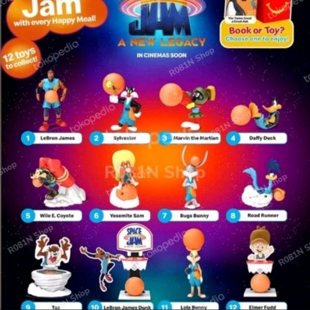 Happy meal McD space jam