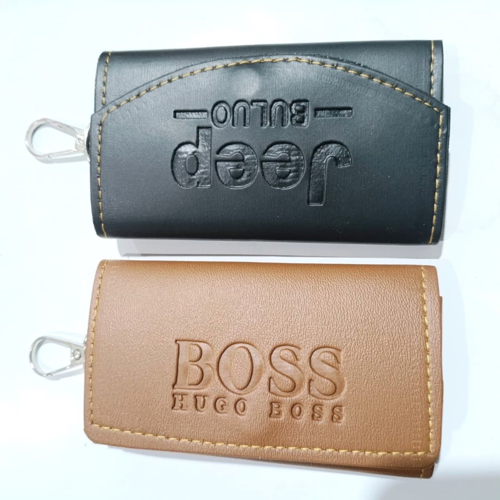 GANTUNGAN KUNCI STNK MOTIF Dompet Stnk Kulit Tulisan Jeep Boss