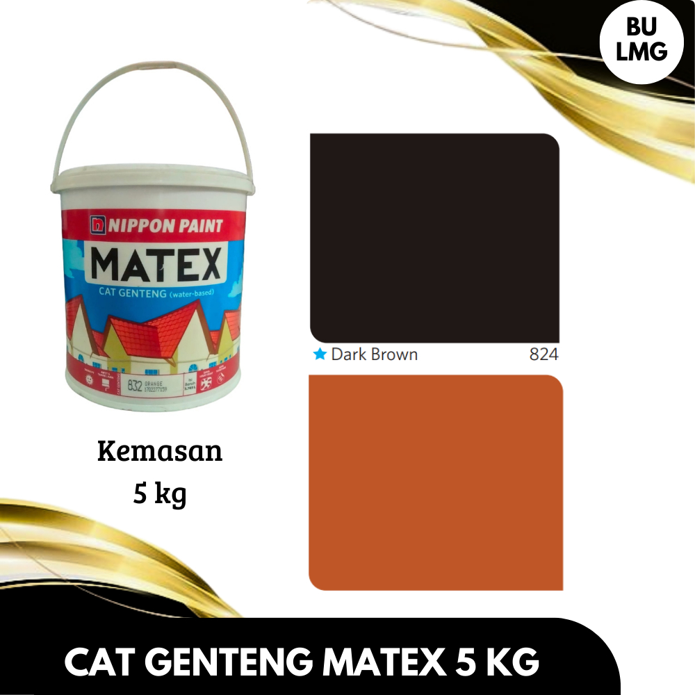 Cat Genteng Matex 5kg // Cat Genteng Nippon Paint Matex Genteng