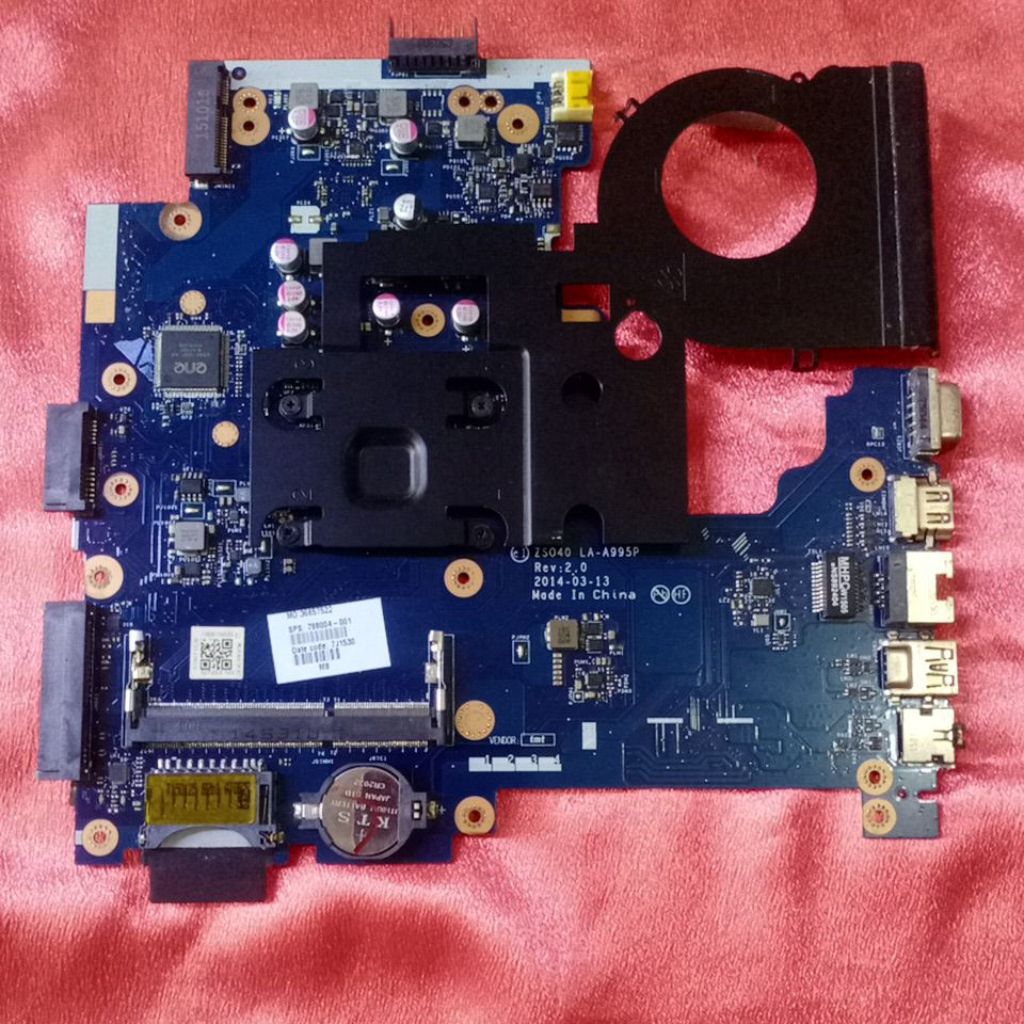 Motherboard HP 14 14-R HP 240 G3 ZS040 LA-A995P Intel Celeron N2840