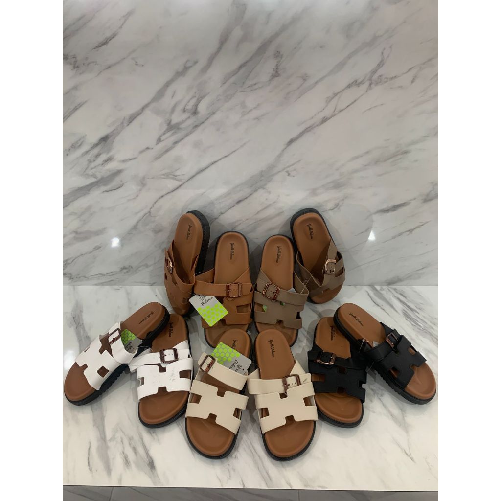 Sandal Jelly Sandal slop wanita | Sandal slop Wanita Jelly Empuk | Sandal Jelly 225-x1 sandal kekini