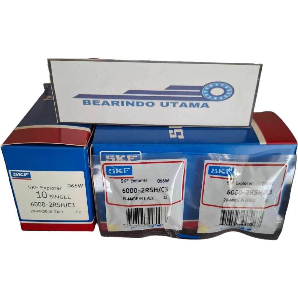 BEARING 6000 2RS / 6000 2RS1 / 6000 2RSH C3 SKF