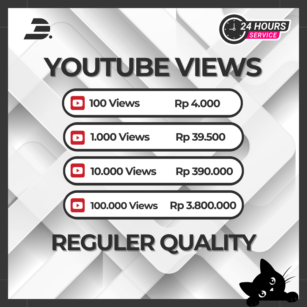 Youtube Views Proses Cepat Real Aktif Viewers YT - TERMURAH