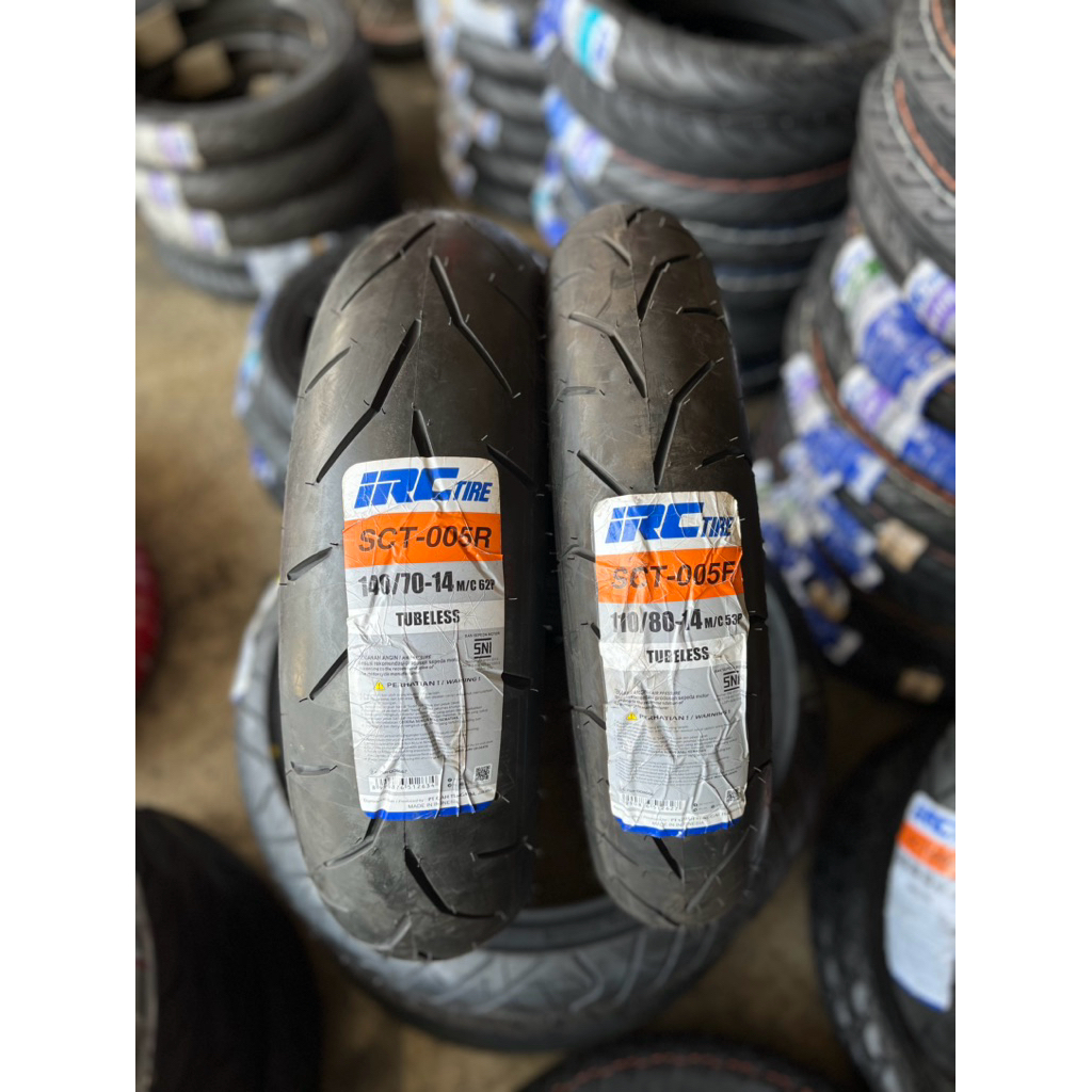 Ban Aerox Irc SCT005 110/80-14 140/70-14 Ban Yamaha aerox ban irc ban aerox original