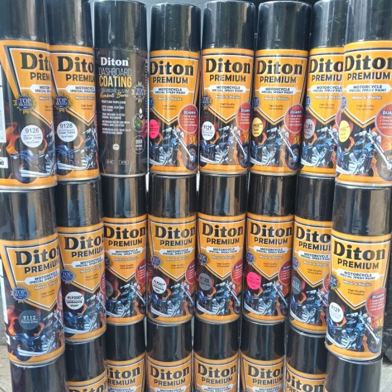 MINIM 12- B. Pilok Pilox Cat Diton Premium boxer Blue 9218 titanium grey 9282 biru doff 9518 black d