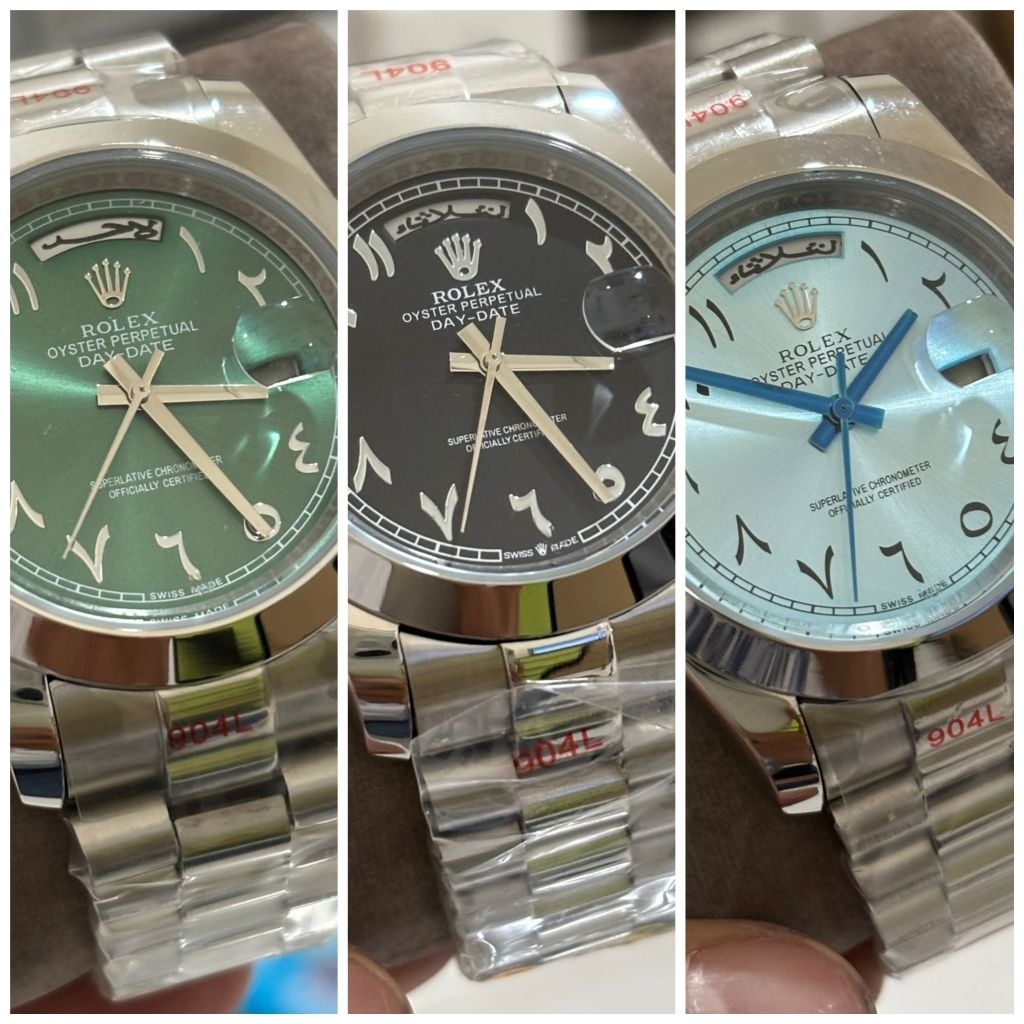 Jam tangan RX Pria Arab / Arabic watch day date automatic