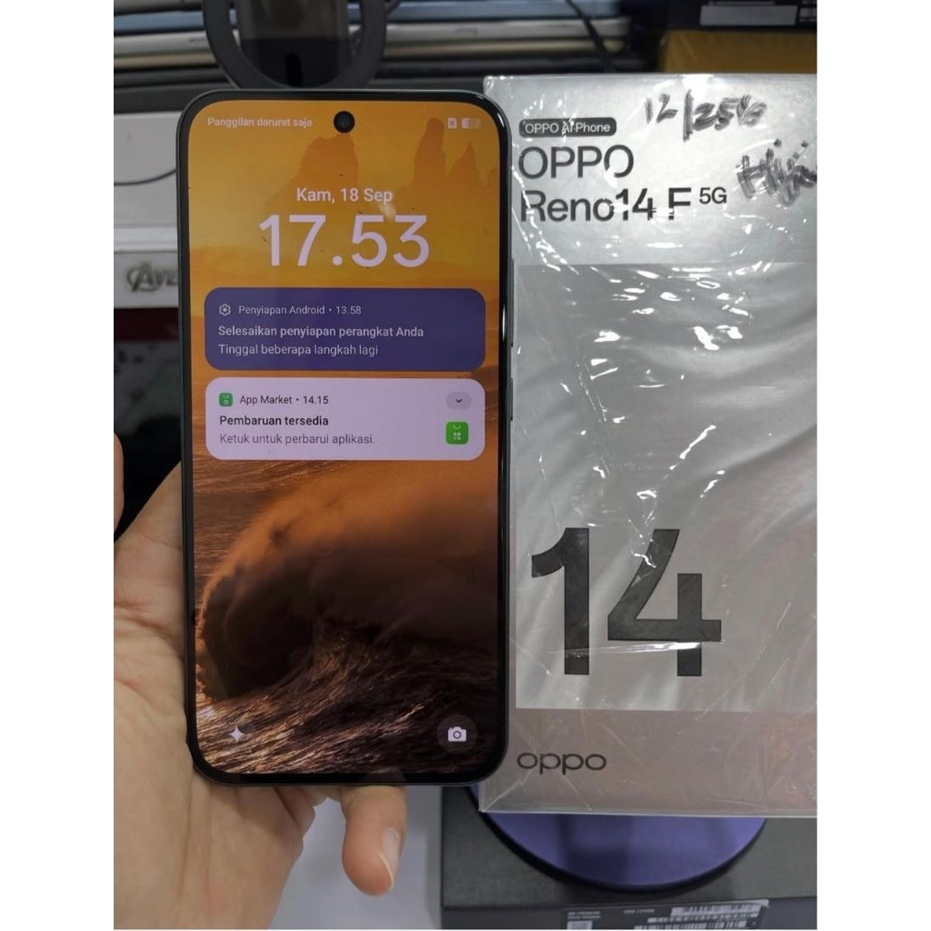 Oppo Reno 14F 5G Seken Komplit