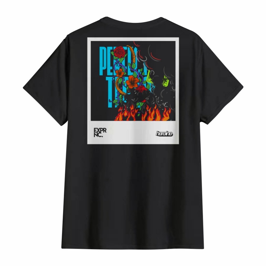 Fireplace Kaos T-shirt Unisex Black - Heroine Exprnc